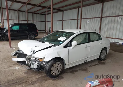 2011 Honda Civic Vp from USA, damaged, VIN 19XFA1F35BE046948